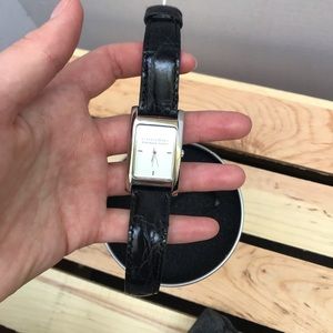 Leather Band Watch